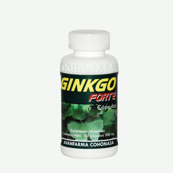 Ginkgo Forte: Despierta la vitalidad en tus venas y mente.