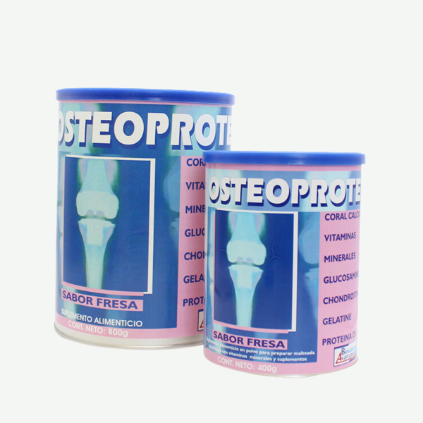 Osteoprotec: Nutrición y salud ósea en un solo producto.